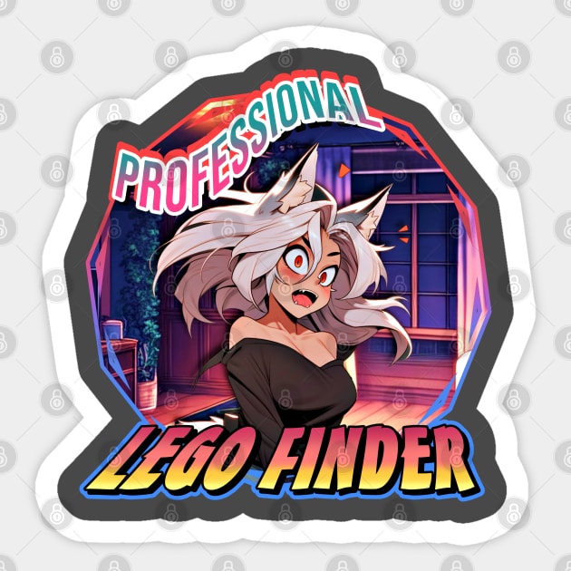 Professional Lego Finder Sticker by Silvur Linings